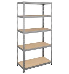 Стеллаж металлический Практик SBL 180KD/90x45/5 оцинкованный